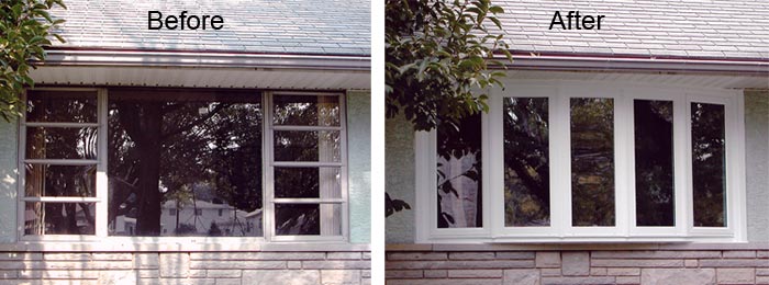 New Windows Before and After