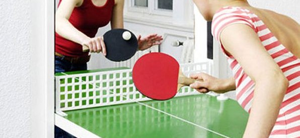 Dual Purpose - Ping Pong table and door