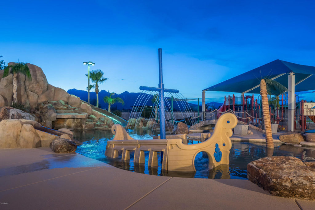 Pirate Ship in Resort Style Pool